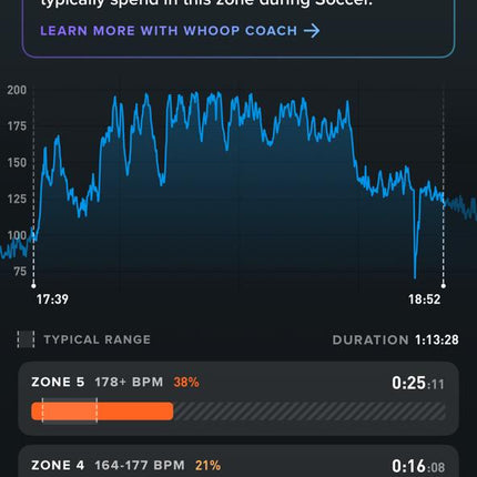 WHOOP PEAK 5.0 - 12 Month Subscription + 1 Month Free